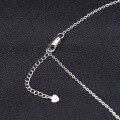 wholesale S925 Silver Inlaid Natural Topaz Pendant Necklace with a Sense of High-End Luxury Jewelry-0-3