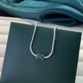 wholesale 925 Silver Shipei Jewelry New Retro Bracelet for Women, Set with 125ct Lab-Grown Emerald 5*7 Hand Jewelry-0-2