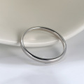 wholesale S925 Sterling Silver Cloud-Pull Jewelry 2mm Men's and Women's Couple Rings, Plain Band Rings, Direct from Manufacturer-0-3