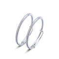 wholesale Metal material: S990 Sterling Silver Spring-shaped adjustable bracelet for baby boys and girls, infant full moon, 100-day, and first birthday gift-0-4