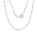 wholesale S925 Sterling Silver Versatile Collarbone Bare Chain, Twisted Link Plain Chain, DIY Minimalist Elegant Necklace-0-4