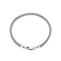 wholesale S925 Sterling Silver Corn Chain 3mm Bracelet, Bestselling Minimalist Versatile Factory Direct-0-4