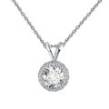 wholesale S925 Sterling Silver Round Zircon Collar Necklace, Versatile and Stylish Cross-Border Bestseller, Direct from Manufacturer-0-4