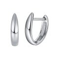 wholesale S925 Sterling Silver Cloud-Pull Earrings, Platinum Light Surface Earrings, Simple and Elegant Women's Earrings, Direct from Manufacturer-0-4