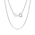 wholesale S925 Sterling Silver Cloud-Pull Jewelry Bamboo Chain 07mm Simple and Versatile Plain Naked Chain-0-4