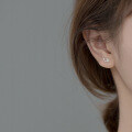 wholesale S925 silver angel wing cute wing stud earrings Korean version minimalist youthful fresh earrings E4307-0-3