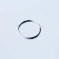 wholesale S925 Silver Ring Women's Korean Style Fashion Minimalist Delicate Band Fine Tail Ring J2819-0-1