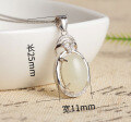 wholesale 925 Sterling Silver Ethnic Style Pendant with Hetian Jade, Comes with Certificate, Factory Direct Retro White Jade Necklace-0-6