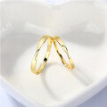 wholesale Silver classic Möbius ring minimalist fashion couple rings for students wholesale from manufacturers-0-3