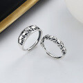 wholesale S925 Sterling Silver Retro Creative Mascot Elephant Thai Silver Ring Ethnic Style Versatile Trendy Index Finger Ring for Women-0-0