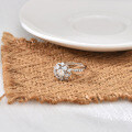 S925 Silver Adjustable Moissanite Cross-Border Hot-Sale Women's Ring-0-2