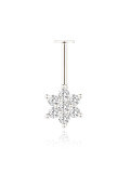 wholesale S925 Sterling Silver Classic Marquise Zircon Flat Head Threaded Ear Cartilage Stud,-0-9