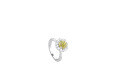 wholesale S925 Sterling Silver Cross-Border Moissanite Four-Prong Ring for Women, Minimalist and Fashionable Petite Design, Exquisite Light Luxury Korean Style Closed Band-0-8