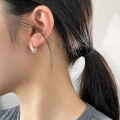 wholesale 925 Sterling Silver Fresh and Sweet Ins-Style Minimalist Exquisite Multi-Layer Arc Ear Clips M06581-0-1