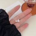 wholesale S925 Sterling Silver Natural Pearl Heart Necklace for Women, Korean Style, Elegant and High-End, Unique Design, Sweet Necklace-0-0