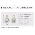 925 Sterling Silver Square Double Prong Single Stone D Color Moissanite Earrings-0-29