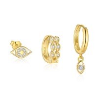 wholesale 925 Sterling Silver-Single three-piece set 925 silver