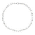 Metal Freshwater Pearl Necklace, Mother's Day Gift-0-9
