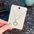 Metal Pendant Necklace with Maitreya Buddha Design-0-14