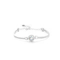 wholesale S925 Sterling Silver Moissanite Bracelet for Women, Round Bezel Setting, Minimalist Design, Adjustable, Light Luxury-0-4