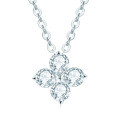 S925 Sterling Silver Four-Leaf Clover Moissanite Bracelet for Women-0-26