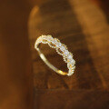 wholesale 10K Gold Artli Jewelry Moissanite Gold Ring Versatile Classic Lace Ring for Women-0-2