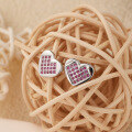 wholesale S925 Sterling Silver Heart-shaped Diamond-studded Earrings, Korean Style Elegant Zircon Earrings for Women, Fashion Minimalist Jewelry Wholesale-0-1