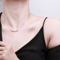 Sterling Silver Freshwater Pearl Necklace for Women, Minimalist and Elegant-0-1