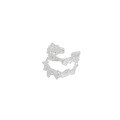 wholesale S925 Sterling Silver Korean Version Ins Small and Unique Design Irregular Wave Texture Ear Clip for Women Without Ear Piercings-0-4