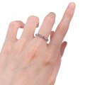 wholesale S925 Silver New Style Zircon White Purple Full Diamond European and American Fashion Wholesale Ring for Women-0-4