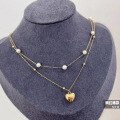 wholesale S925 sterling silver minimalist women's ins necklace, high-end sense collarbone chain,-0-2