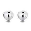 wholesale S925 Silver Yunchaoxuan Fashion Korean Japanese Round Geometric Minimalist Creative Design Versatile Stud Earrings-0-4