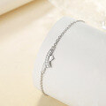 wholesale Sterling Silver New 925 Pure Silver Bracelet InsAmazon Fashion Jewelry-0-2