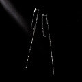 wholesale S925 Sterling Silver Korean Style Thai Silver Long Asymmetric Tassel Earrings Simple Elegant Jewelry M02560-0-4
