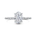 wholesale S925 Sterling Silver European and American Cross-Border New High-Carbon Diamond Ice-Cut Radiant Ring for Women, Exuding an Elegant and Minimalist Sense of Luxury-0-4