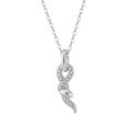 wholesale 925 Sterling Silver Ethereal Snake Necklace for Women, Small Batch Luxury Cross-border Pendant Accessory-0-4