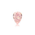 wholesale 18K Lab-grown Pink IGI Pear-shaped 1/2/3/5ct Diamond Ring-0-3