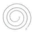 wholesale S925 Sterling Silver Necklace: Day Chain, Figure 8 Chain, Pearl Chain, Keel Chain, DIY Matching, Single Necklace, Matching Chain-0-4