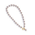 wholesale 18K Gold Japanese Akoya Seawater Pearl Bracelet for Women, Round, Strong Luster, Fine Skin, Versatile and Fashionable-0-4