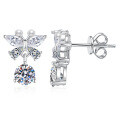S925 Sterling Silver Butterfly Earrings, Elegant and Versatile, Wholesale-0-3