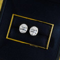 wholesale S925 Silver Oval 6*8mm Egg-shaped Stud Earrings, Fashion Classic Piece for Cross-border E-commerce-0-3