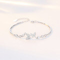 wholesale S925 Sterling Silver Original Starry Dream Butterfly Bracelet for Women, Korean Version Ins Style, Versatile and Dreamy Butterfly Luxury Accessory-0-1