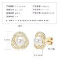 S925 Sterling Silver Light Bulb Freshwater Pearl Earrings-0-15