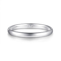 wholesale 925 Sterling Silver Plain Band Ring, Minimalist Silver Ring, Wholesale-Platinum US size 10#