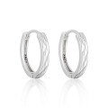 wholesale S925 Sterling Silver 262 Floral Diamond Stud Earrings for Women, Minimalist Style, Small and Chic, Ins-Inspired, Advanced Commuter Geometric Silver Earrings-0-0