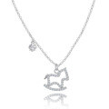 925 Sterling Silver Small Wooden Horse Necklace, 2025 New Women's Summer Pendant-0-13