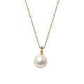 wholesale S925 silver Nalan oval pearl necklace women's daily Korean style minimalist luxury neck jewelry D6965-0-4
