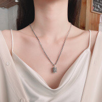 wholesale S925 Sterling Silver Ethnic Style Miniature Relief Lotus Cylinder Openable Gau Box DIY Accessory Pendant-131PM/single pendant about 5.6g