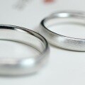 wholesale 990 Sterling Silver Vintage Matte Finish Plain Band Ring for Women, Pure Silver Couple's Matching Gift Index Finger Ring Adjustable for Men-0-2