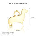wholesale S925 Sterling Silver Creative Animal Earrings For Women, Fashionable Cross-border Versatile European And American Pendant Drop Earrings With Unique Design-0-4